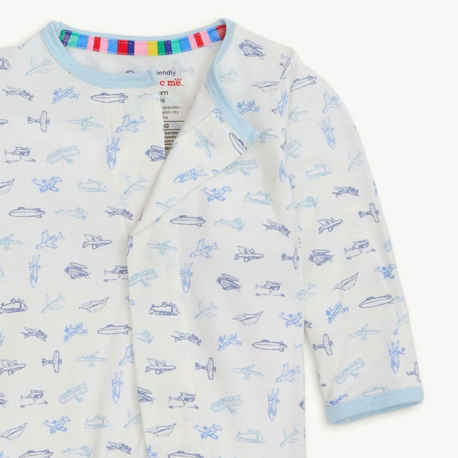 Magnetic Me Airplane Modal Magnetic Footie Details