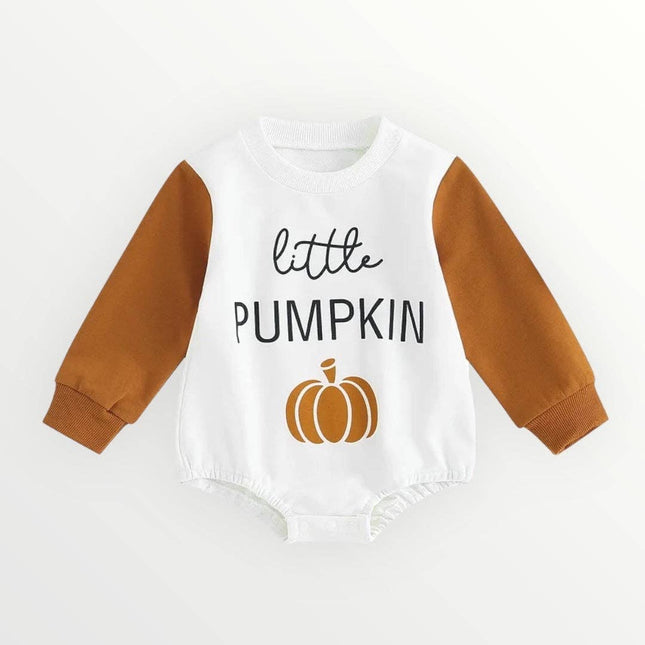 Bodoke Kids Boutique Little Pumpkin Sweatshirt Romper