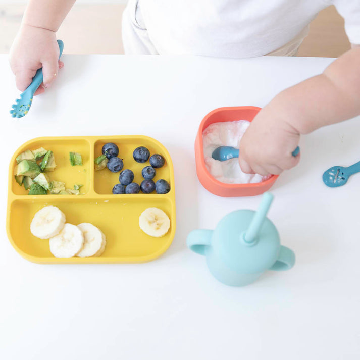 Model Using Bella Tunno Circus Fun Learn to Eat Beginner Bundle