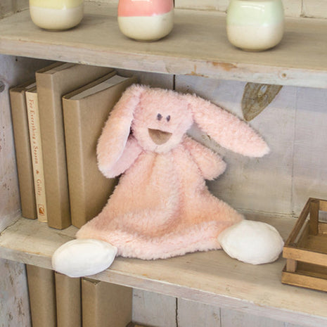 Demdaco Belina Bunny Rattle Blankie
