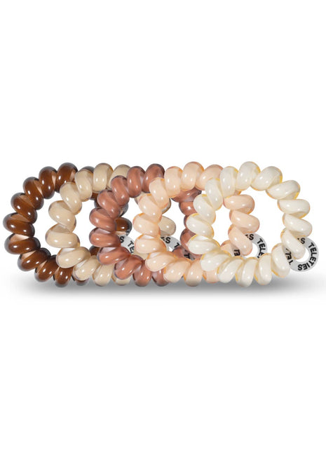 Teleties Spiral Hair Coils | Tiny | For the Love of Nudes Hair Ties