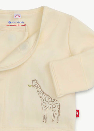 Jolie Giraffe Magnetic Kimono Set