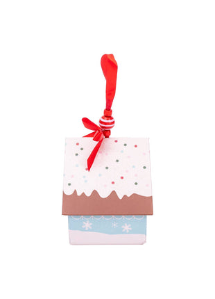 Cait + Co Cait + Co Bath Bomb Christmas Ornament House - Blue