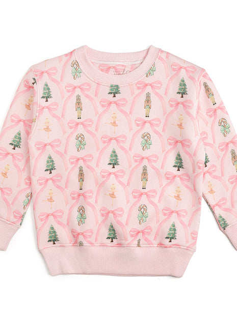 Sweet Winks Nutcracker Trellis Christmas Sweatshirt - Ballet