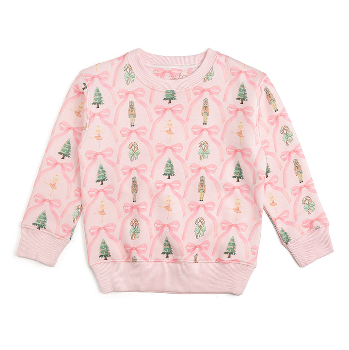 Sweet Winks Nutcracker Trellis Christmas Sweatshirt - Ballet