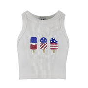Lola And The Boys Icy Bomb Pop Tank