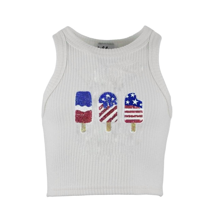 Lola And The Boys Icy Bomb Pop Tank