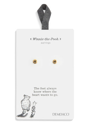 Demdaco Follow Your Heart Gold Earrings - 6.5mm