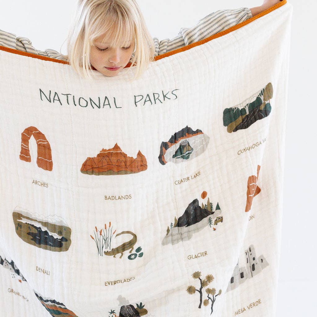 Clementine Kids National Parks Little Throw