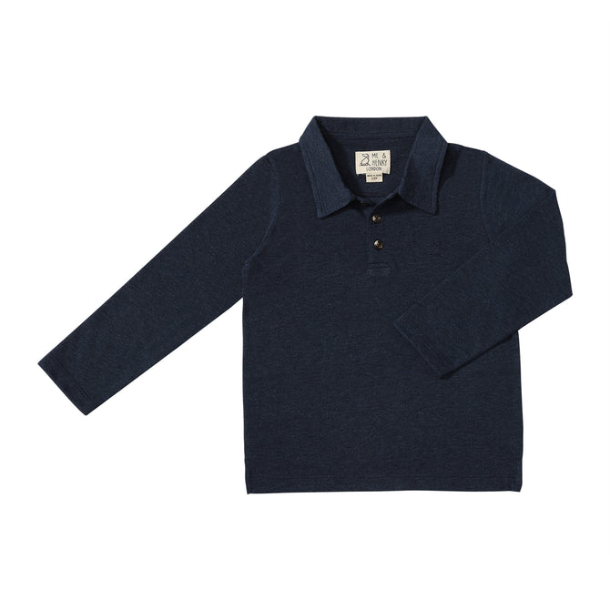 Me & Henry Spencer Navy Polo