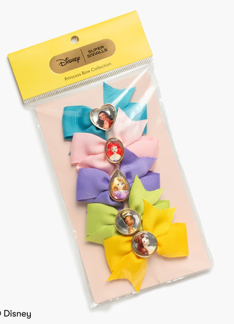 Super Smalls Disney Princess 5 Piece Mini Hair Bows