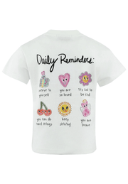 Lola And The Boys Rainbow Daily Reminders T-shirt Back