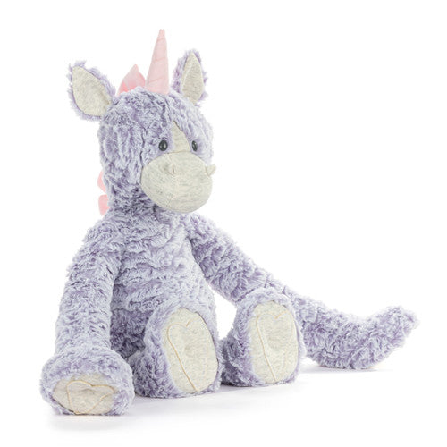 Demdaco Heartful Hugs Unicorn Anxiety Stuffed Animal 14"