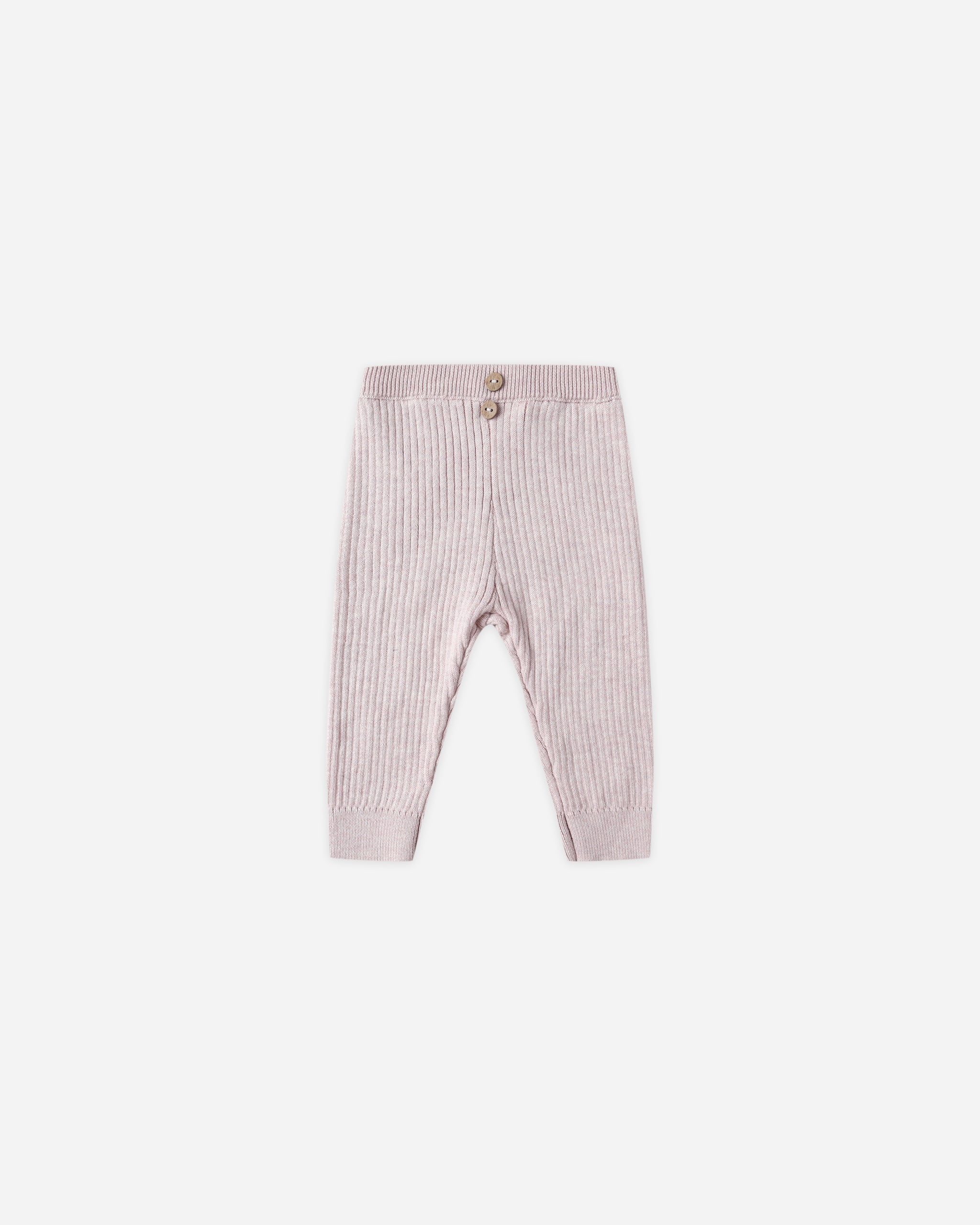 Quincy Mae Rib Knit Legging || Lilac