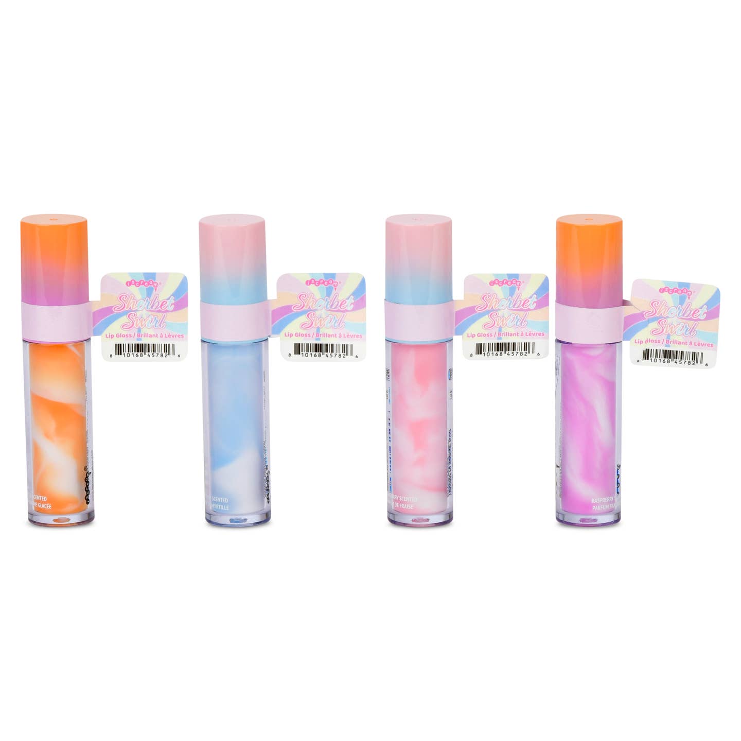 I Scream Sherbet Swirl Lip Gloss Pdq - 24 Pieces