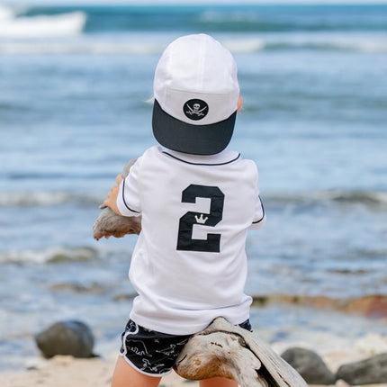 Model Wearing Cash & Co Pirate's Life For Me Hat