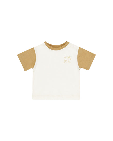 Rylee & Cru Contrast Short Sleeve Tee|| Summer Vibes Front 