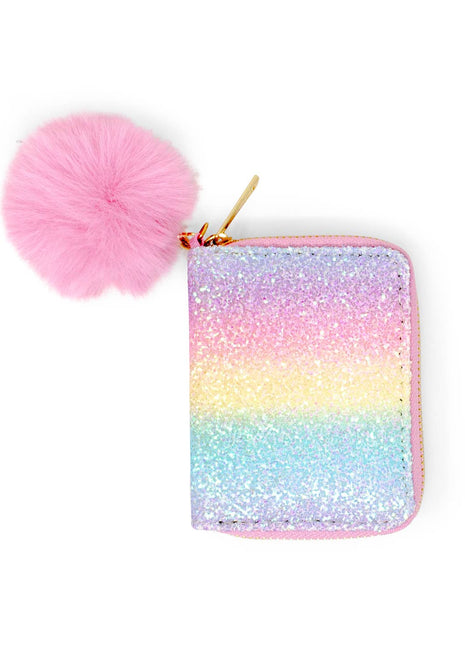 Tiny Treats Glitter Rainbow Wallet