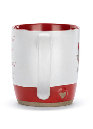 Demdaco Being With You Holiday Mug Handle