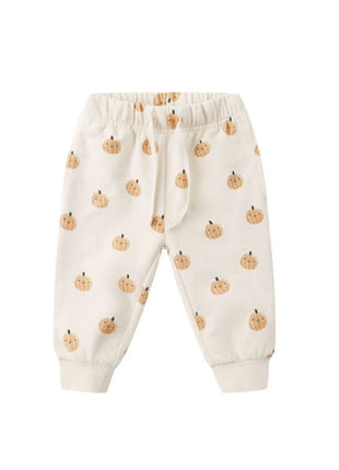 Quincy Mae Relaxed Fleece Sweatpant || Pumpkins 