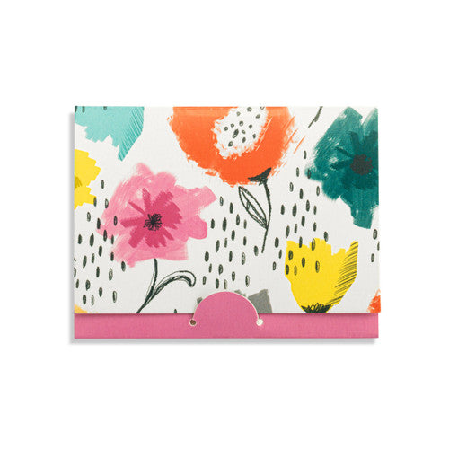 Demdaco "Congratulations" Floral Card & Gold Necklace-16in