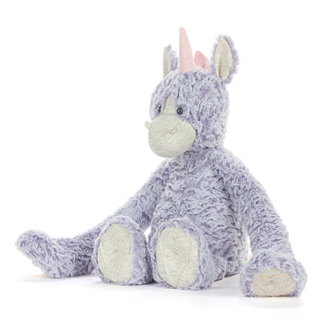 Demdaco Heartful Hugs Unicorn Anxiety Stuffed Animal 14"