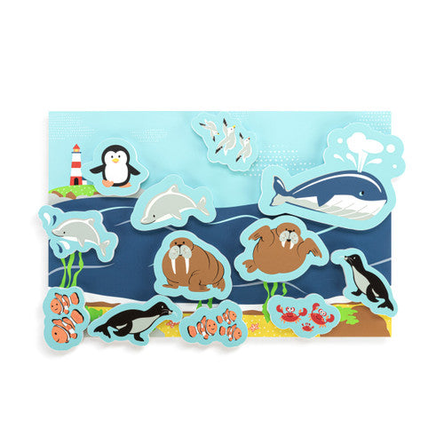 Demdaco Bath Playset - Ocean Friends