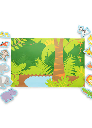 Demdaco Bath Playset - Jungle Friends