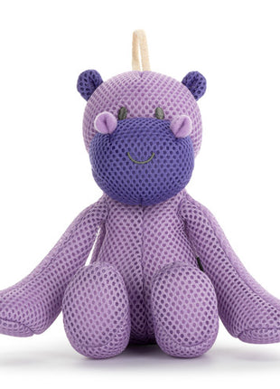 Demdaco Bath Time Plush - Hippo
