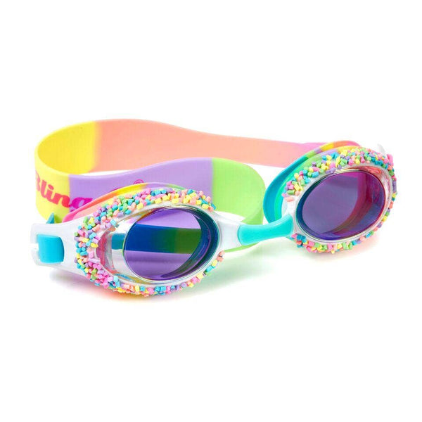 Bling2O Cake Pop Kids' Swim Goggles | Summer Pool Essentials - Rainbow