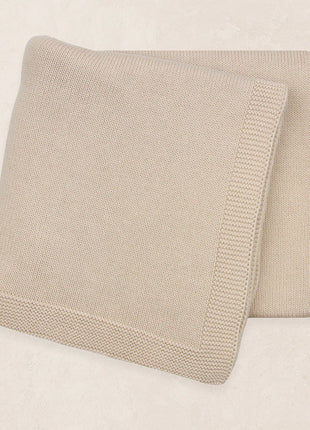 Lou Lou & Company Knit Blanket - Tan