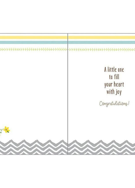 Gina B Designs Baby Greeting Card - Woodland Baby