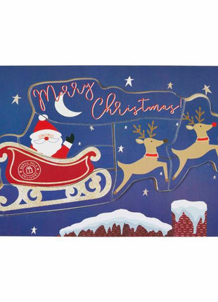 Mudpie Merry Christmas Wood Puzzle