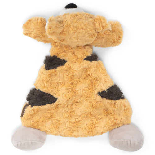 Demdaco Tobias Tiger Rattle Blankie Back