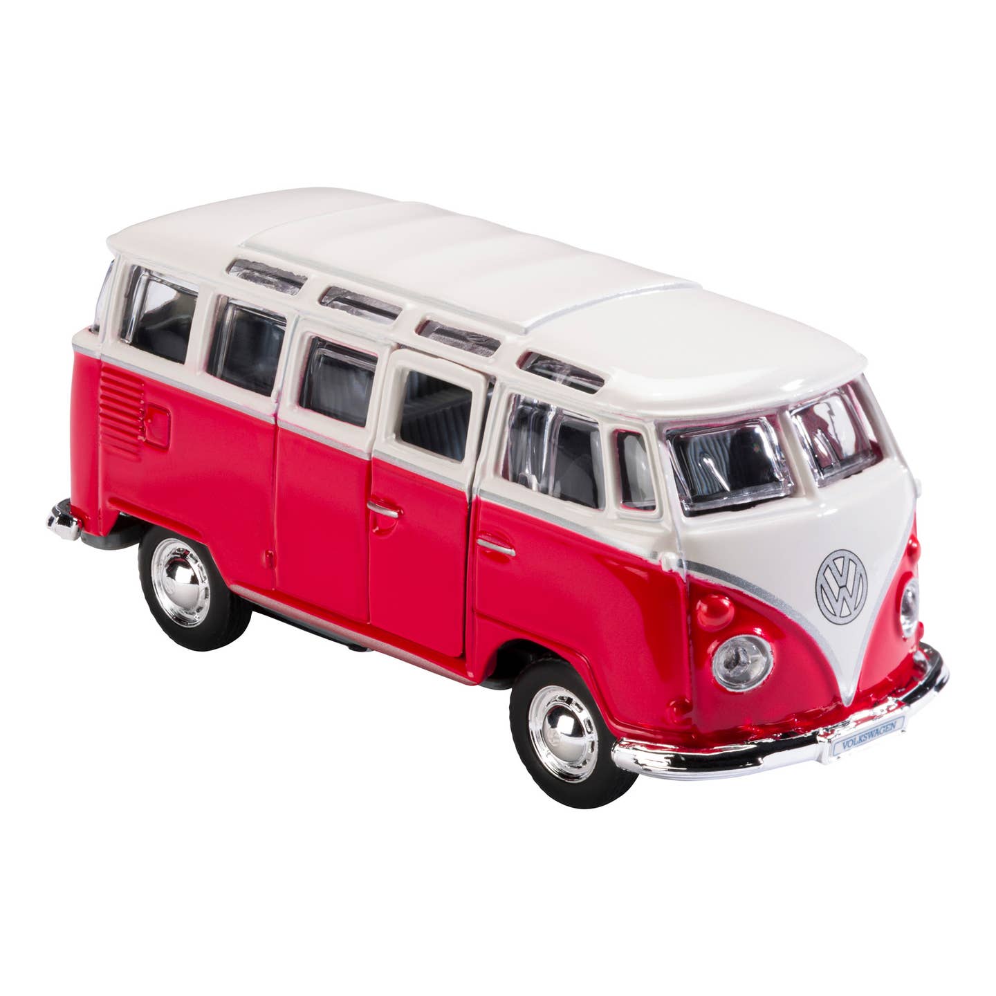 Toysmith Rollin' Volkswagen Van Assortment-Modern Classics Die-Cast - Red