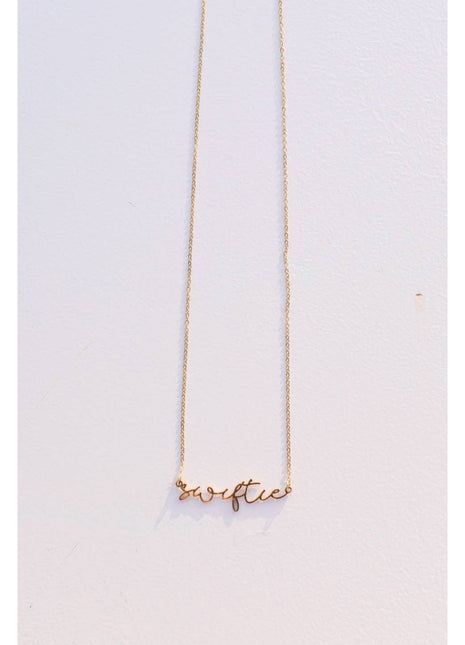 Space 46 Wholesale 18K Gold Plated Swiftie Taylor Showgirl Necklace