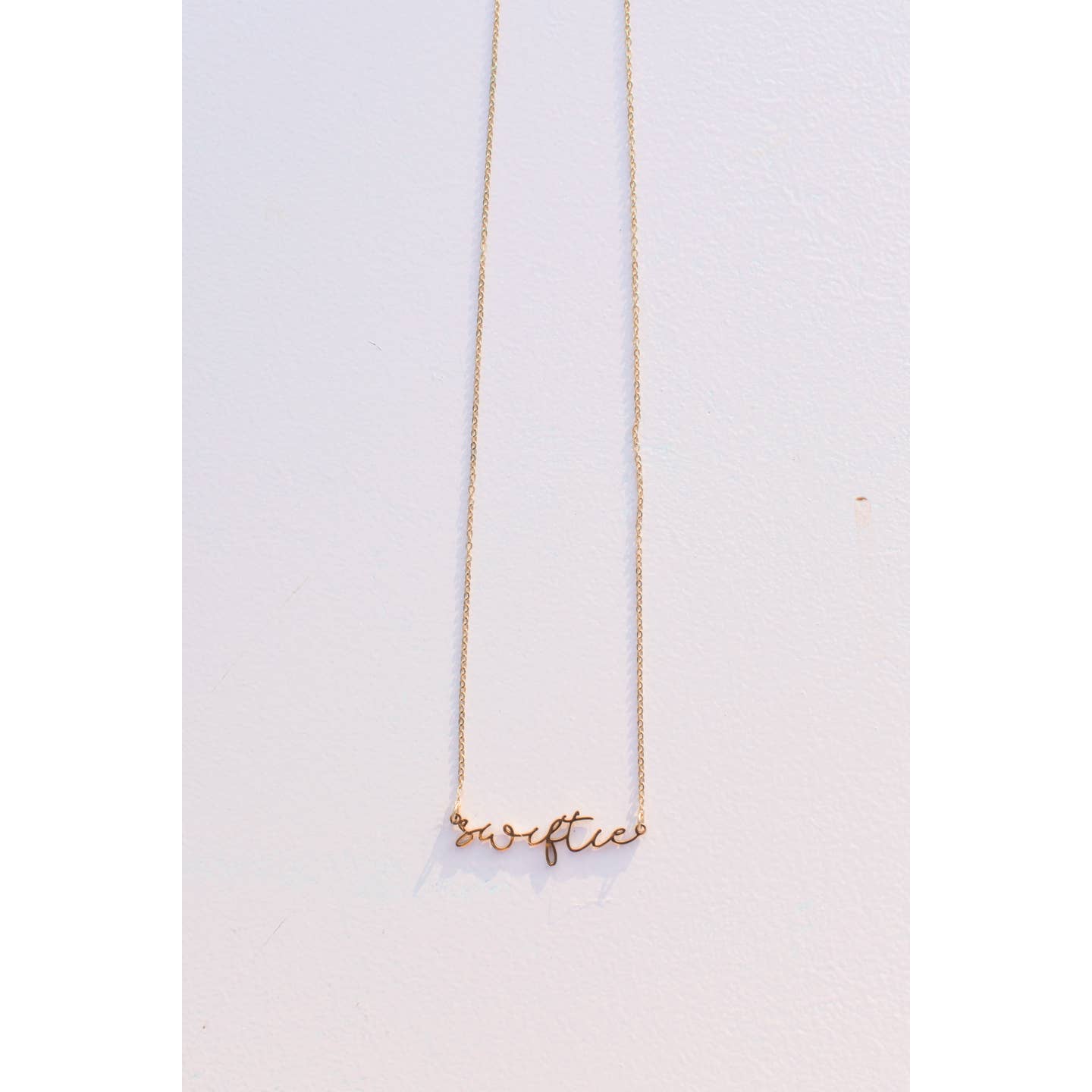Space 46 Wholesale 18K Gold Plated Swiftie Taylor Showgirl Necklace