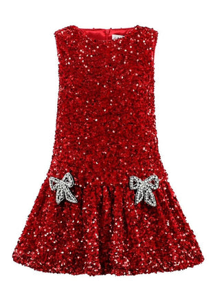 Lola And The Boys Ruby Bows Dress