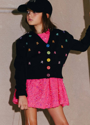 Gummy Bear Knit Cardigan