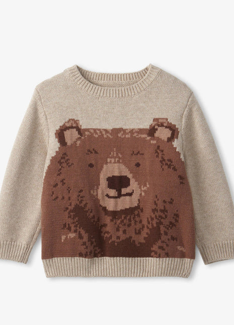 Big Bear Crew Neck Knit Sweater